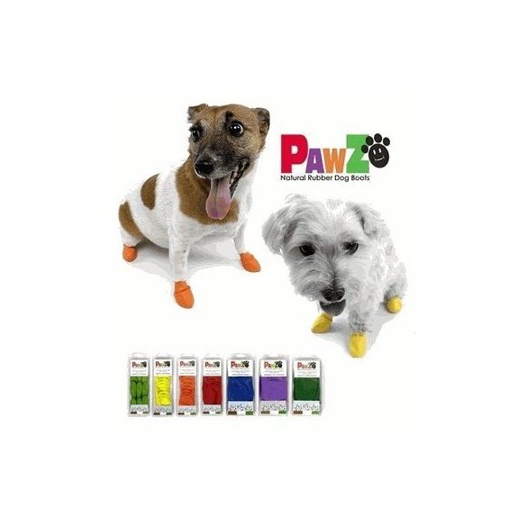 Pawz - Bio kutyacipő XS Fekete 12 db