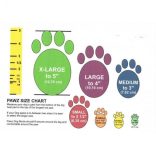 Pawz - Bio kutyacipő XS Fekete 12 db