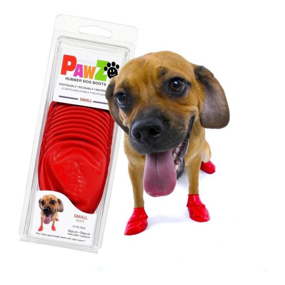 Pawz - Bio kutyacipő S Piros 12 db
