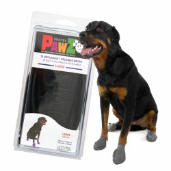 Pawz - Bio kutyacipő L fekete 12 db