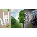 Poly-Pack Bio Ingvállas táska 300+2x80x500x0,015 mm 1 db
