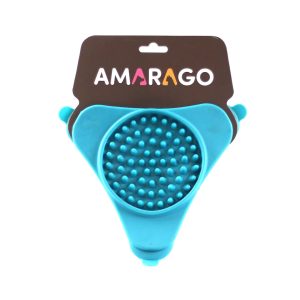 Amarago lick mat triangle blue - Háromszög kék