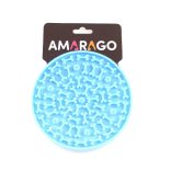 Amarago lick mat circle blue - Kör kék