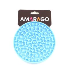 Amarago lick mat circle blue - Kör kék