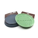 Amarago lick mat round bowl grey - Kör szürke