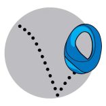 Rogz Pop-Upz M Piros