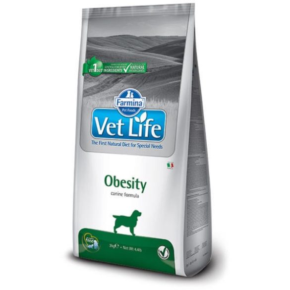 Farmina Vet Life Natural Diet Dog Obesity FIsh 12 kg