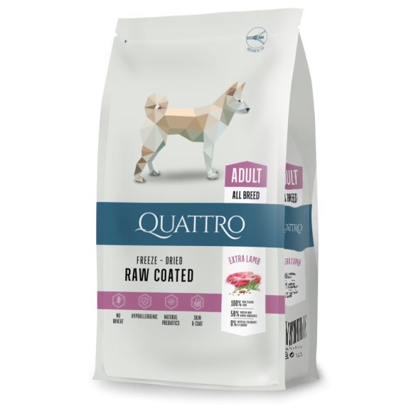 Quattro Adult Dog Large Breed Extra Lamb 12 kg