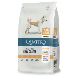 Quattro Maxi Adult Large Breed Szuper Prémium táp nagytestű felnőtt kutyák részére, 12 kg.