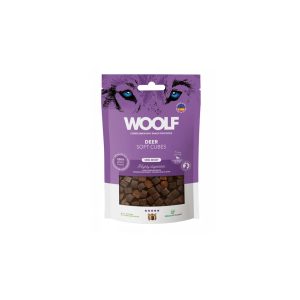 Woolf FŐTT szarvashús kockák - monoprotein 100g
