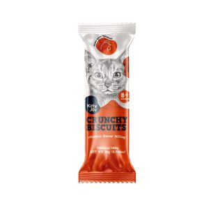 Kitty Joy Crunchy Biscuits - Csirkével töltve 20 g