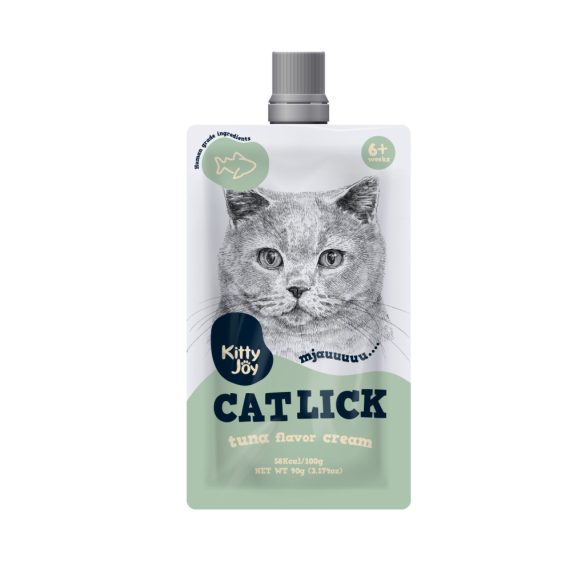 Kitty Joy Cat Lick - visszazárható Tonhal Krém 90 g
