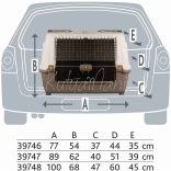 SKUDO CAR 90 MŰANYAG SZÁLLÍTÓBOX 89 X 51 X 60 CM