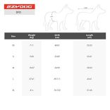 EzyDog DFD Micro Mentőmellény 2XS 22-30 cm Piros
