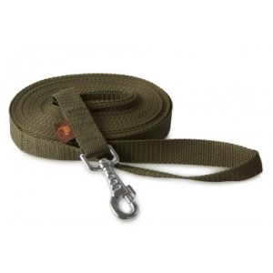 Firedog Nyomkövető póráz 25 mm robust karabíner 10 m khaki