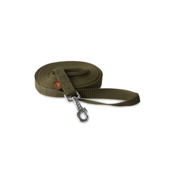 Firedog Nyomkövető póráz 25 mm robust karabíner 6 m khaki