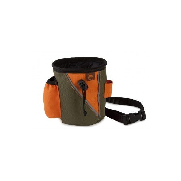 Firedog Jutalomfalat tartó small khaki/orange