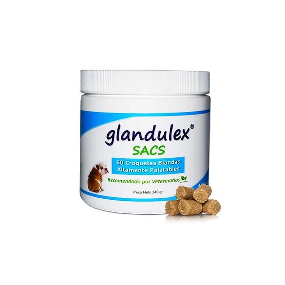Glandulex® Sacs - mogyoróvaj ízű puha jutalomfalat 60 db