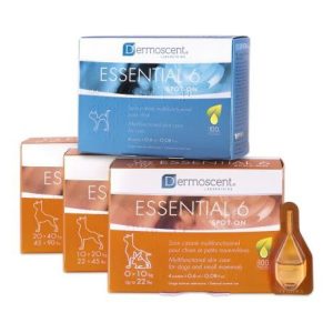 DERMOSCENT Essential6 spot-on kutya 0-10kg 4x0.6ml