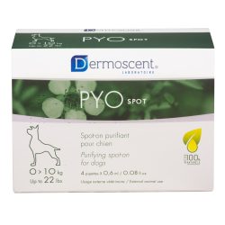   Dermoscent PYO spot-on 0-10kg közötti kutyák részére 4x0.6ml