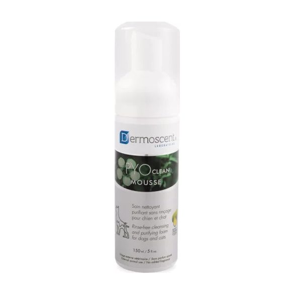 Dermoscent PYOclean Mousse kutyák és macskák részére 150ml