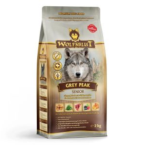 Wolfsblut Grey Peak Senior - Kecskehús Édesburgonyával száraz kutyatáp 2 kg