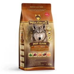   Wolfsblut Deep Glade Small Breed - Gímszarvashús Édesburgonyával száraz kutyatáp 2 kg