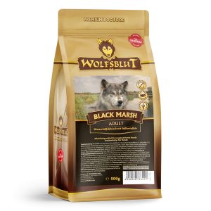 Wolfsblut Black Marsh Adult - Vízibivaly Édesburgonyával száraz kutyatáp 500g