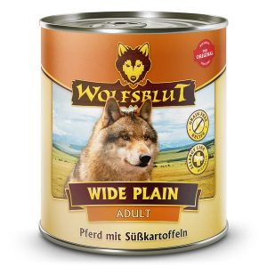 Wolfsblut Wide Plain Adult - Lóhús Édesburgonyával Konzerv nedves kutyatáp 800 g