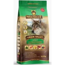   Wolfsblut Green Valley Adult - Bárány Lazac Burgonyával száraz kutyatáp 12,5 kg