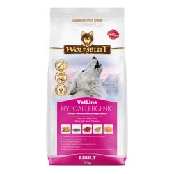   Wolfsblut VetLine Hypoallergenic - Lóhús száraz kutyatáp 12 kg