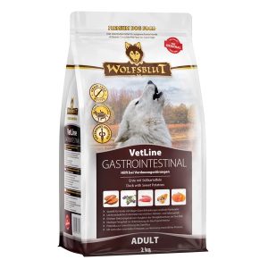Wolfsblut VetLine Gastrointestinal - Kacsa Édesburgonyával száraz kutyatáp 2 kg