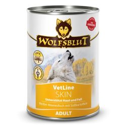   Wolfsblut VetLine Skin-Coat - Fehérhallal Édesburgonyával Konzerv nedves kutyatáp 395 g
