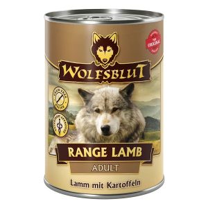 Wolfsblut Range Lamb Adult - Bárányhús Burgonyával Konzerv nedves kutyatáp 395 g