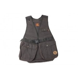 Firedog Waxed cotton Dummytartó mellény Hunter M brown