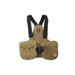   Firedog Waxed cotton Dummytartó mellény Trainer M light khaki with plastic buckle