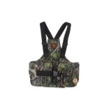 Firedog Dummytartó mellény Trainer S Woodland camo with plastic buckle