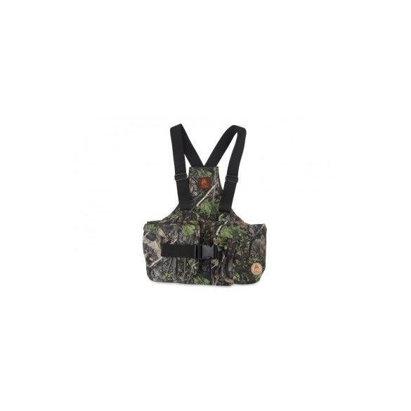 Firedog Dummytartó mellény Trainer M Woodland camo with plastic buckle