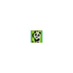 LUPINE retriever póráz/ kiképző póráz (Panda Land 2,5 cm széles 183 cm)
