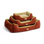 Agui Sunset Square Bed Kék 48x35x17 cm