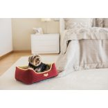 Agui Sunset Square Bed Piros 63x53x20 cm