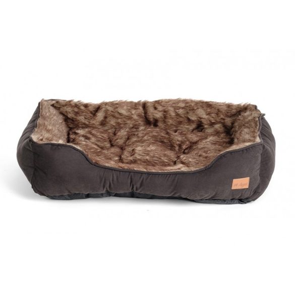 Agui Furry Bed burgundi 75x58x19 cm