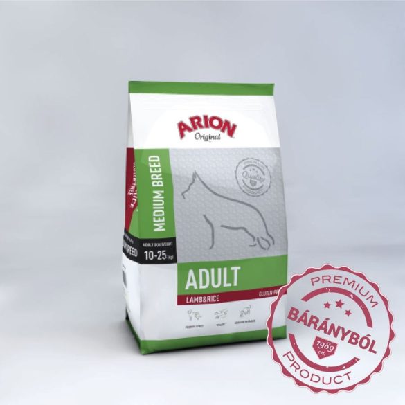 ARION Original Adult Medium Breed Lamb & Rice 12 kg
