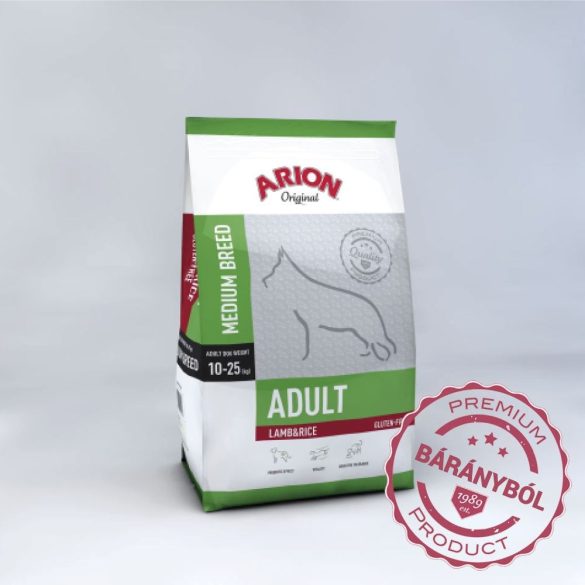 ARION Original Adult Medium Lamb & Rice 12 kg