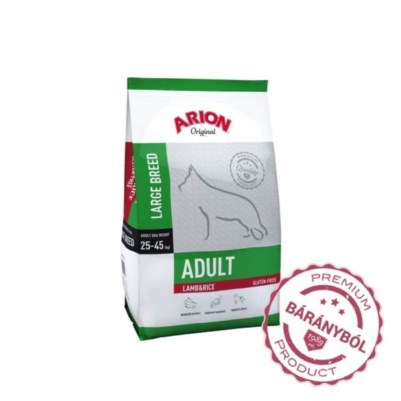 ARION ORIGINAL Adult Large Lamb & Rice 12 kg