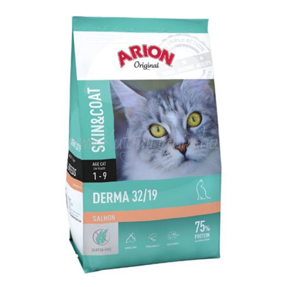 ARION Original Cat Skin & Coat Derma 32/19 2 kg
