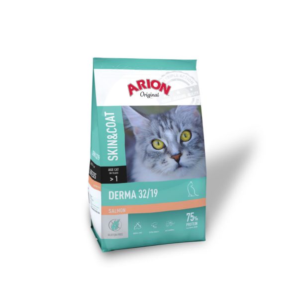 ARION Original Cat Skin & Coat Derma 32/19 2 kg