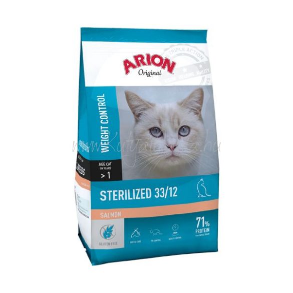 ARION Original Cat STERILIZED 33/12 Salmon 7,5 kg
