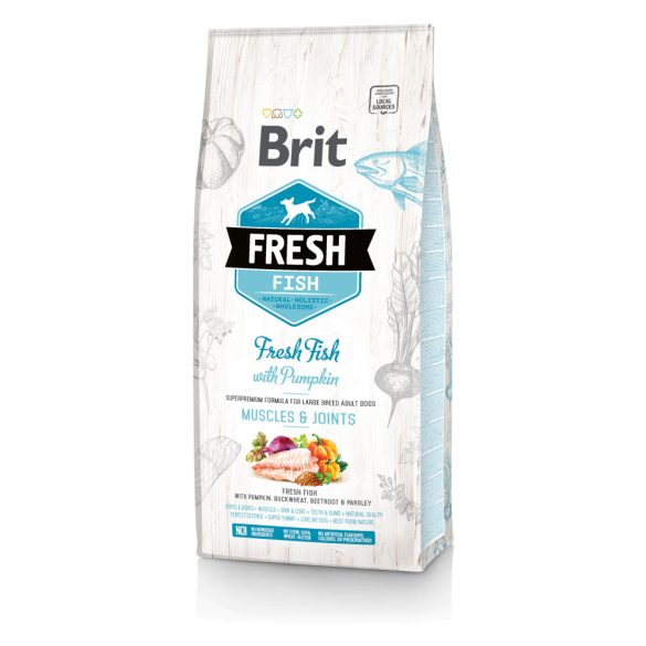 Brit Fresh LARGE BREED HAL & SÜTŐTÖK 2,5 kg