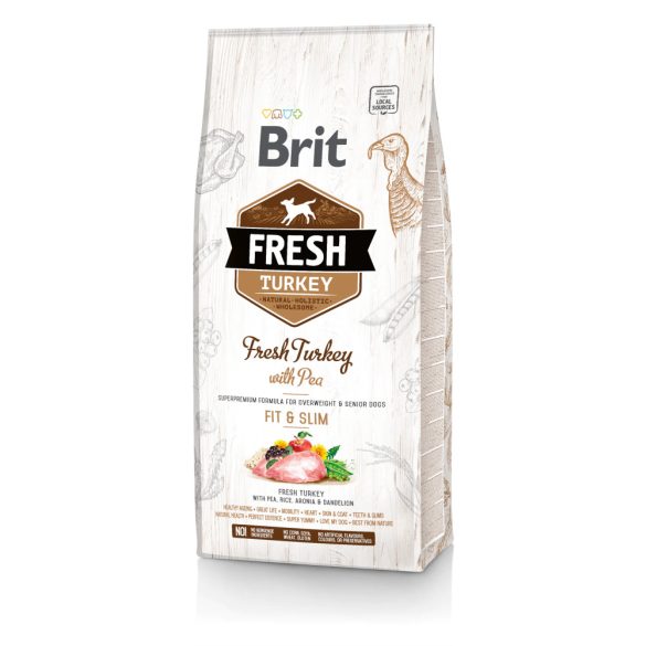 Brit Fresh Turkey with Pea Adult Fit & Slim 2,5 kg